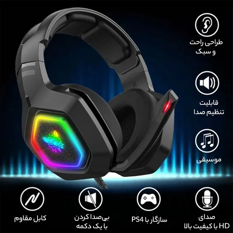هدست اونیکوما مدل K10 - تصویر ۵