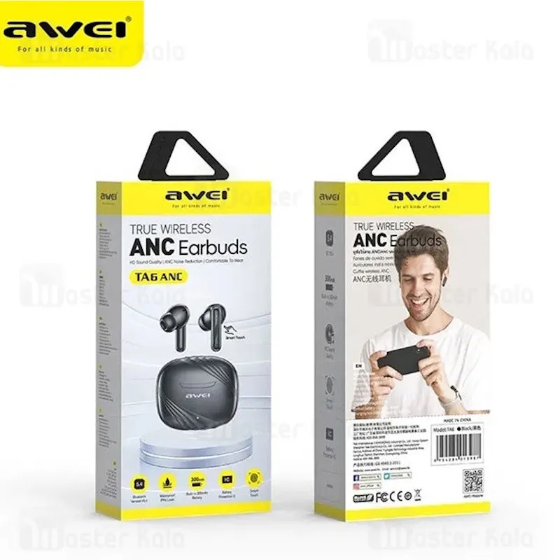 هدفون بلوتوثی اوی مدل DAM COMPATIBLE TA6 ANC FOLDABLE - تصویر ۳