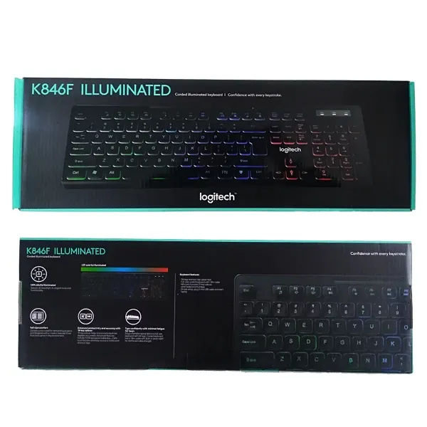 کیبورد گیمینگ لاجیتک مدل K846F با سیم - تصویر ۷