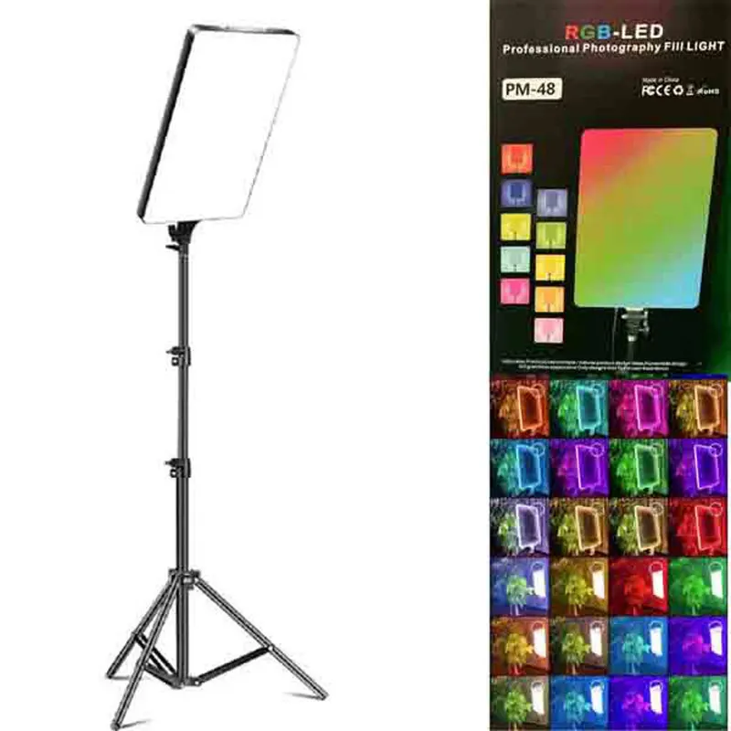 نور ثابت ال ای دی RGB مدل PM-48 - تصویر ۴