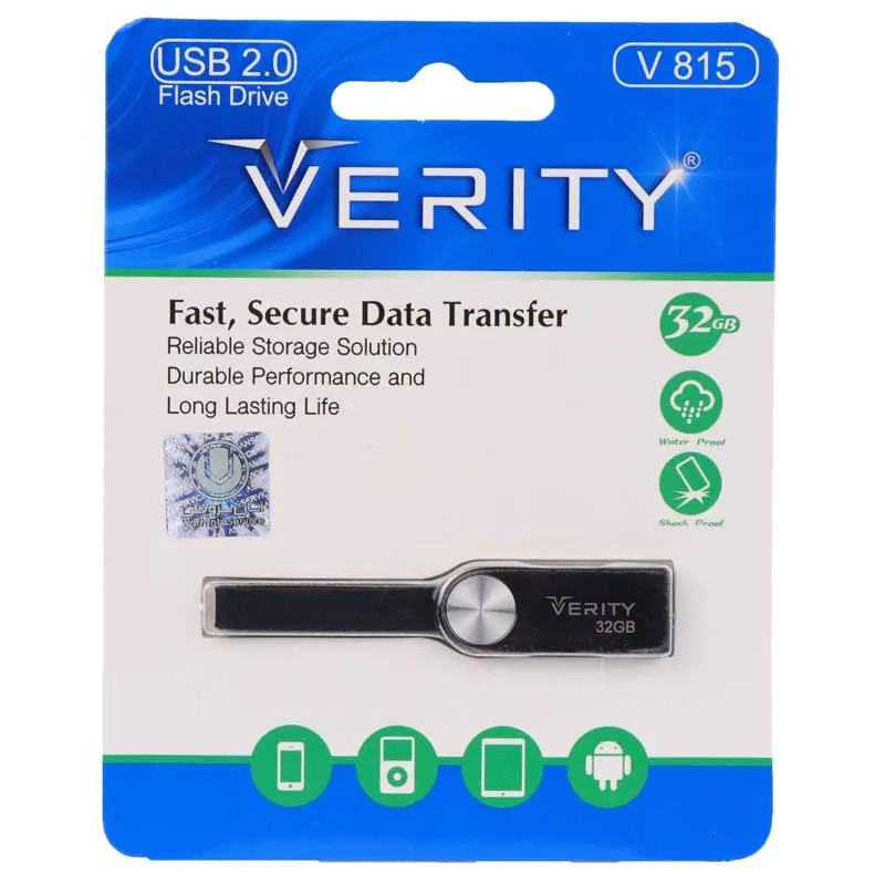 فلش مموری وریتی V 815 USB 2 ظرفیت 32 گیگابایت - تصویر ۲