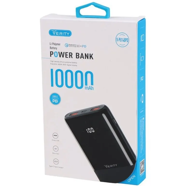 پاوربانک 10000 وریتی مدل V-PU148PD - تصویر ۴