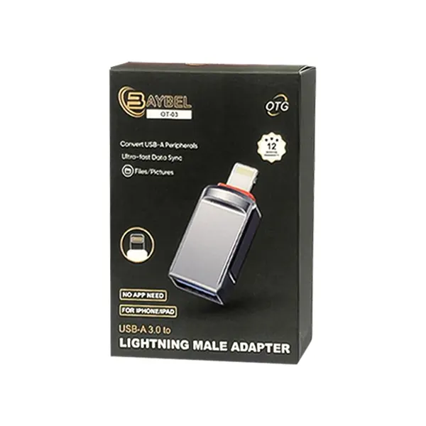 تبدیل OTG لایتنینگ BAYBEL مدل OT-03 - تصویر ۲