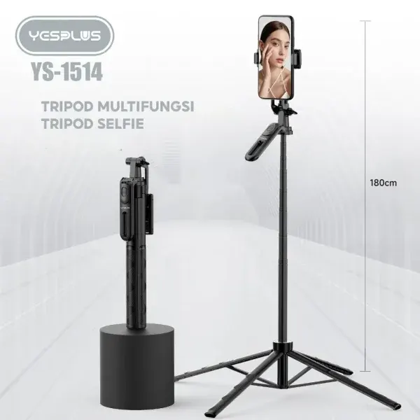 سه‌پایه و مونوپاد YESPLUS مدل YS-1514 - تصویر ۱
