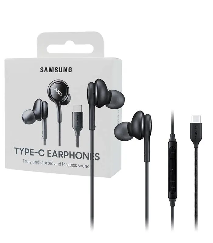 هندزفری اورجینال تایپ سی سامسونگ مدل Samsung AKG Type-C Earphones