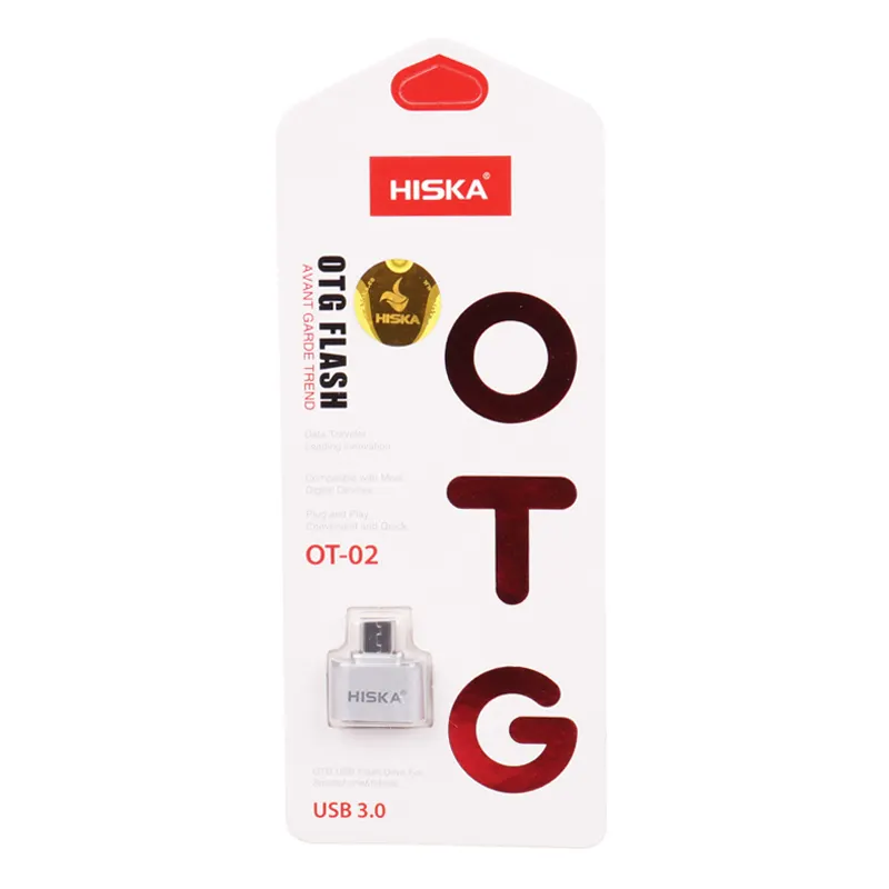 تبدیل Hiska OT-02 OTG MicroUSB - تصویر ۱