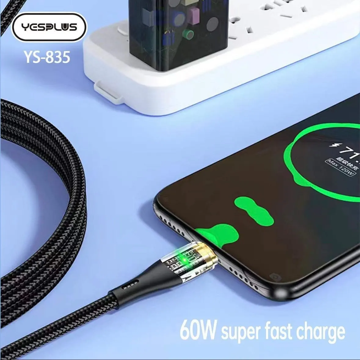 كابل شارژر Yesplus مدل Ys-835 - تصویر ۲