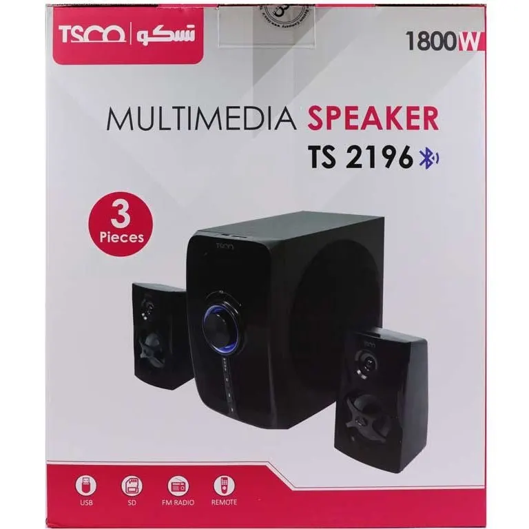 اسپیکر بلوتوثی دسکتاپ تسکو مدل TS 2196 - تصویر ۲