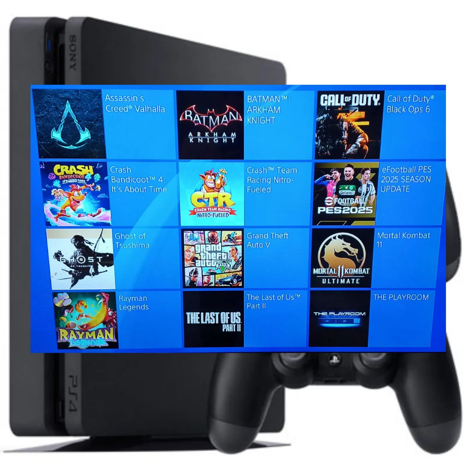 کنسول بازی کار کرده سونی مدل Playstation 4 Slim کپی خور - تصویر ۲