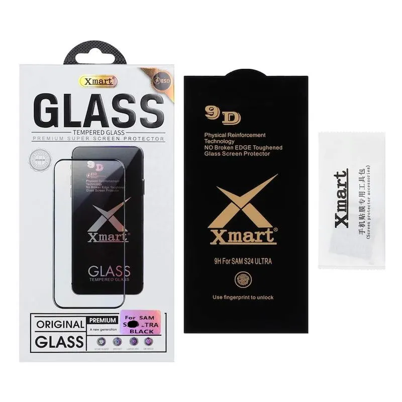 گلس گوشی شیشه ای ایکس مارت Xmart سری 9D اورجینال برای Galaxy S26 Ultra سامسونگ