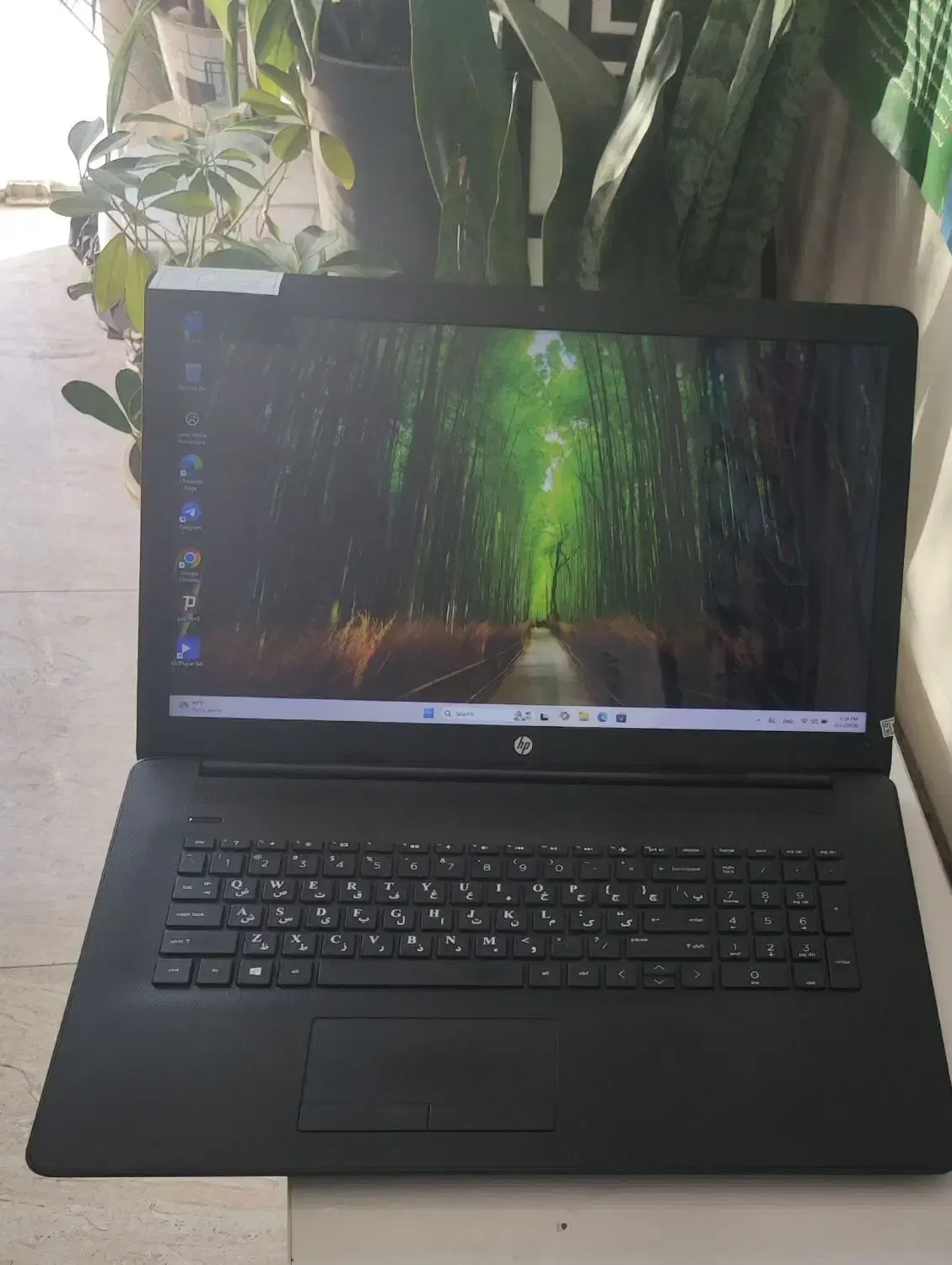 لپ تاپ اچ پی استوک laptop 17 i5-1135G7 8GB 256GB ssd intel iris xe - تصویر ۶