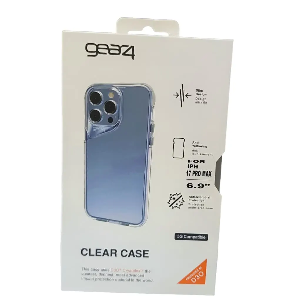 قاب gear4 پشت سخت شفاف Apple iPhone 1۲ ProMax
