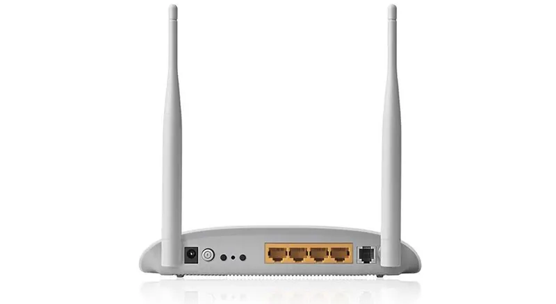 مودم روتر ADSL2 Plus بی‌سیم N300 تی پی-لینک مدل TD-W8961N_V1 - تصویر ۴