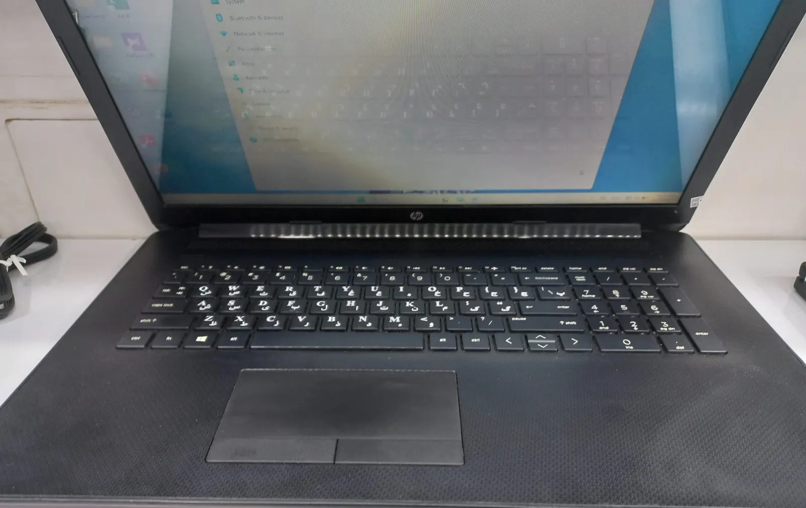 لپ تاپ اچ پی استوک laptop 17 i5-1135G7 8GB 256GB ssd intel iris xe - تصویر ۲