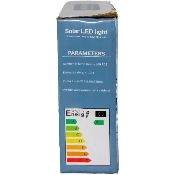 چراغ خورشیدی LED دیواری IP66 | پروژکتور سولار ضدآب با شارژ USB - تصویر ۴
