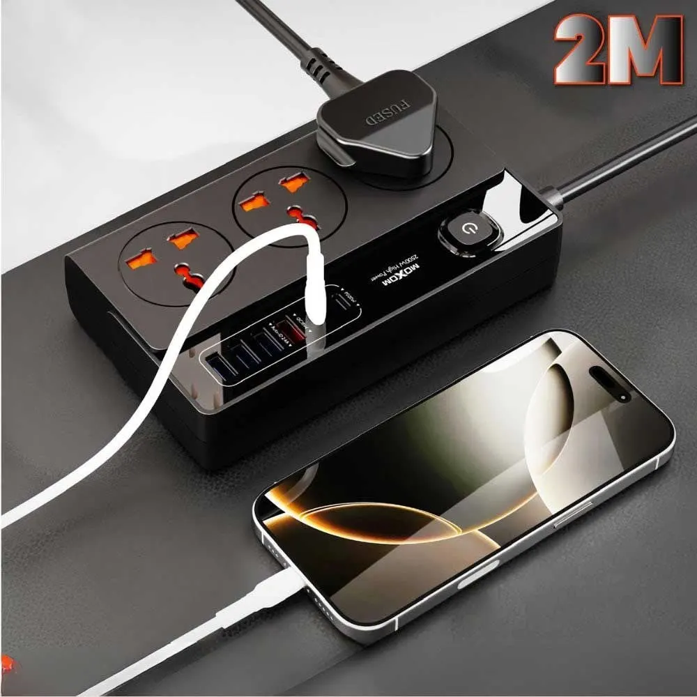 رابط USB و برق MOXOM MX-ST33 - تصویر ۴