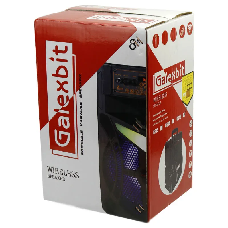 اسپیکر بلوتوثی قابل حمل گلکسبیت مدل GS13 - تصویر ۲