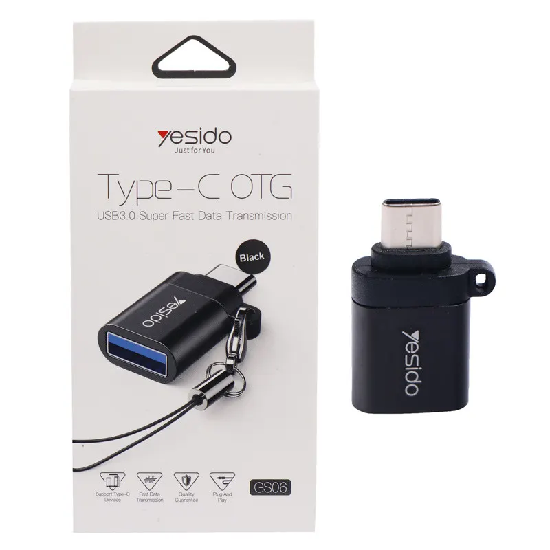 مبدل USB به USB-C یسیدو مدل USB3.0 GS06 - تصویر ۸