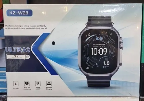 ساعت هوشمند مدل KZ-W28 Ultra 3 - تصویر ۴