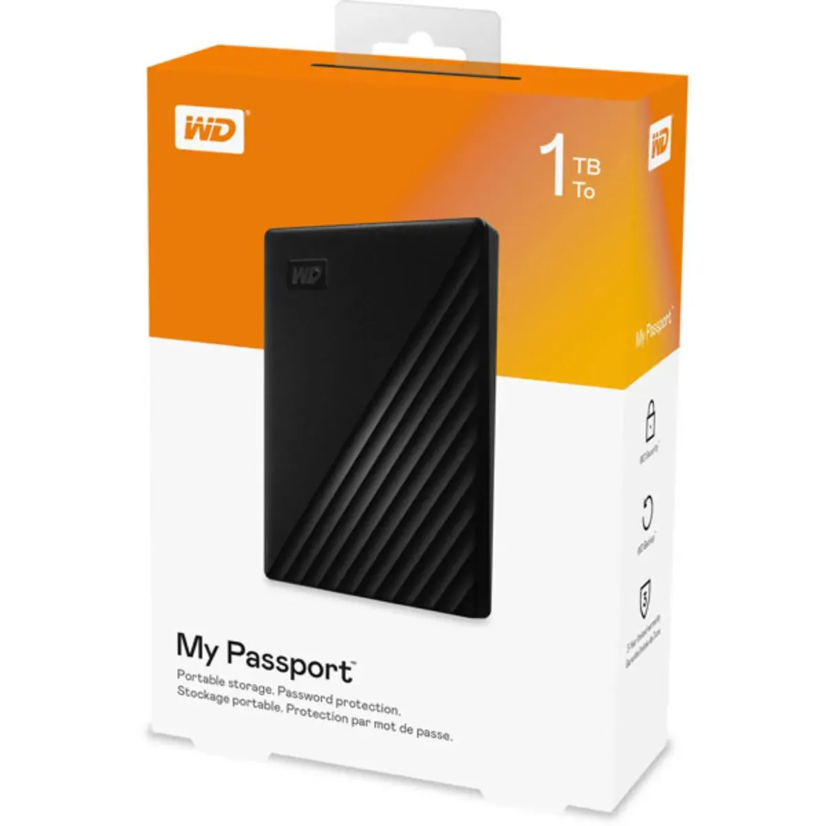 هارد اکسترنال وسترن دیجیتال مدل My Passport ظرفیت 1 ترابایت - تصویر ۲