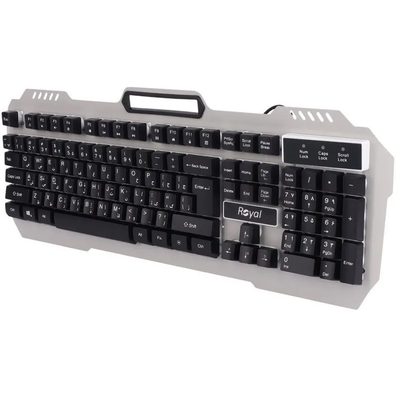 کیبورد گیمینگ رویال مدل RKG-615 - تصویر ۲