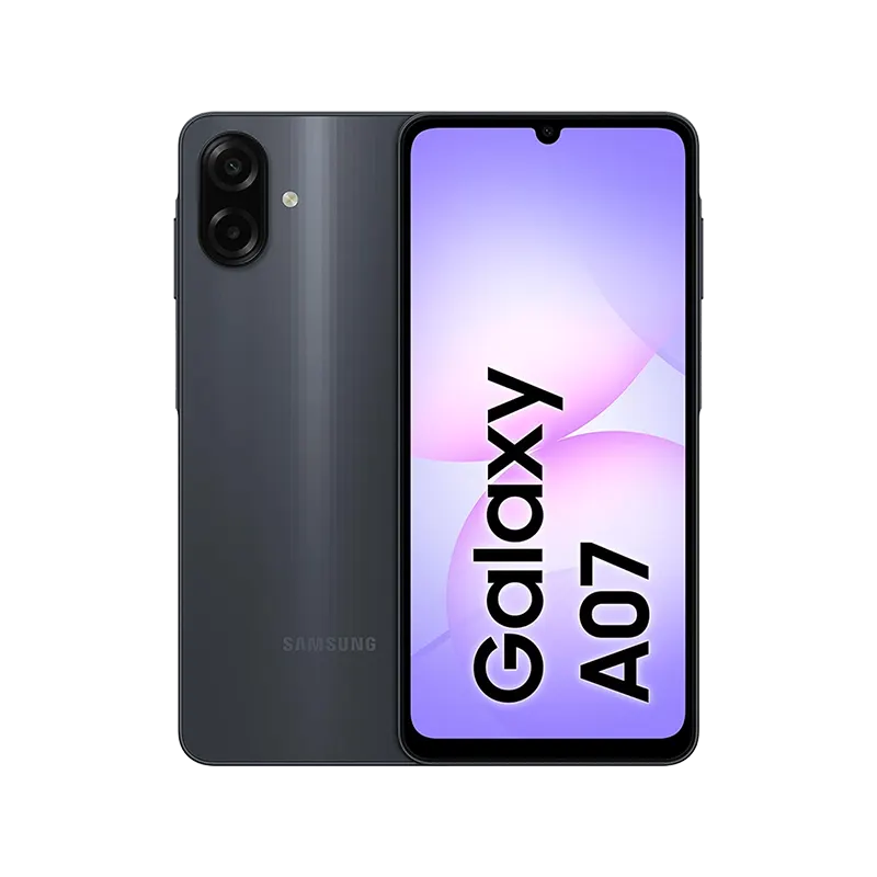 گوشی موبایل سامسونگ مدل Galaxy A07 دو سیم کارت ظرفیت 128 گیگابایت و رم 4 گیگابایت + شارژر پلمب