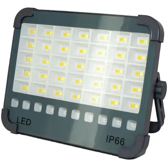 چراغ خورشیدی LED دیواری IP66 | پروژکتور سولار ضدآب با شارژ USB