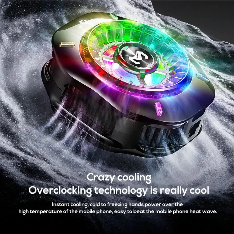 خنک کننده گوشی موبایل ممو مدل CX10 RGB PRO - تصویر ۵