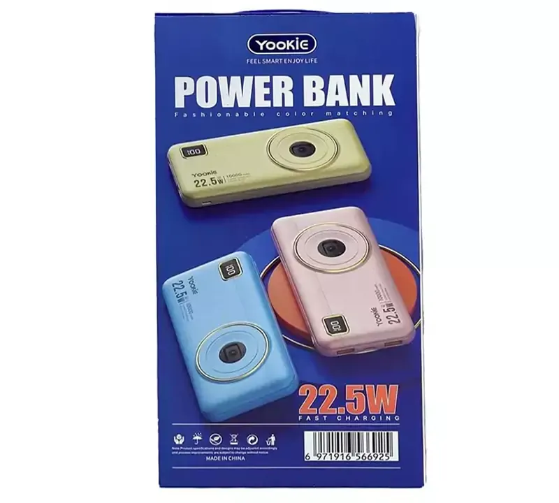 پاوربانک YOOKIE Y070 22.5W 10000mah - تصویر ۲