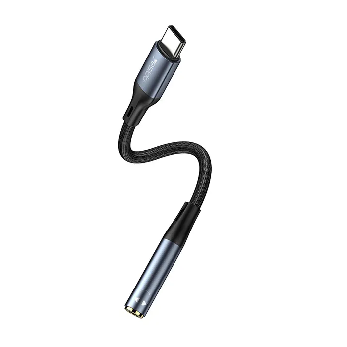 مبدل USB-C به جک 3.5 میلی متری یسیدو مدل YAU-38 - تصویر ۴
