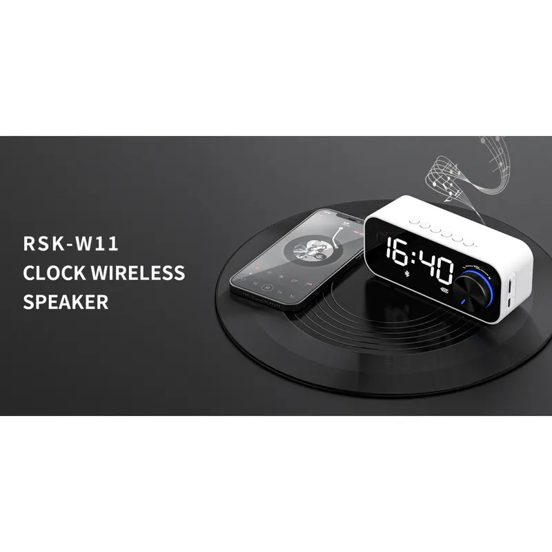 اسپیکر بلوتوثی رسی مدل RSK-W11 - تصویر ۶