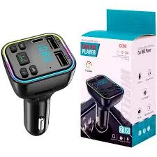 FM پلیر بلوتوثی و شارژر فندکی خودرو فست شارژ PD مدل G38