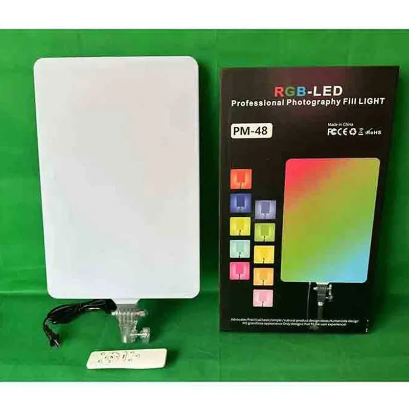 نور ثابت ال ای دی RGB مدل PM-48 - تصویر ۳