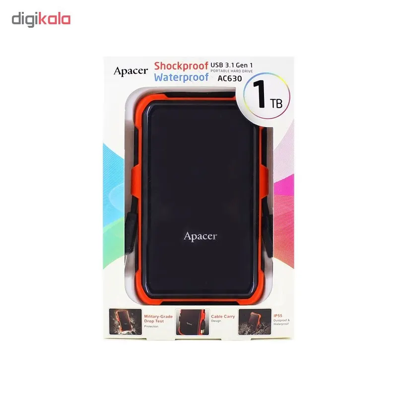 هارد اکسترنال اپیسر مدل AC630 ظرفیت 1 ترابایت - تصویر ۳