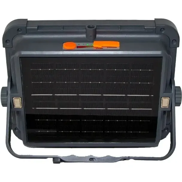 چراغ خورشیدی LED دیواری IP66 | پروژکتور سولار ضدآب با شارژ USB - تصویر ۳