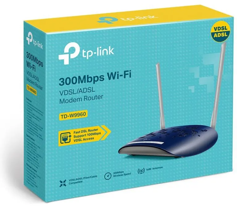 مودم روتر VDSL/ADSL تی پی-لینک مدل TD-W9960-v1.20 - تصویر ۲