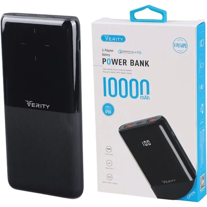 پاوربانک 10000 وریتی مدل V-PU148PD - تصویر ۱