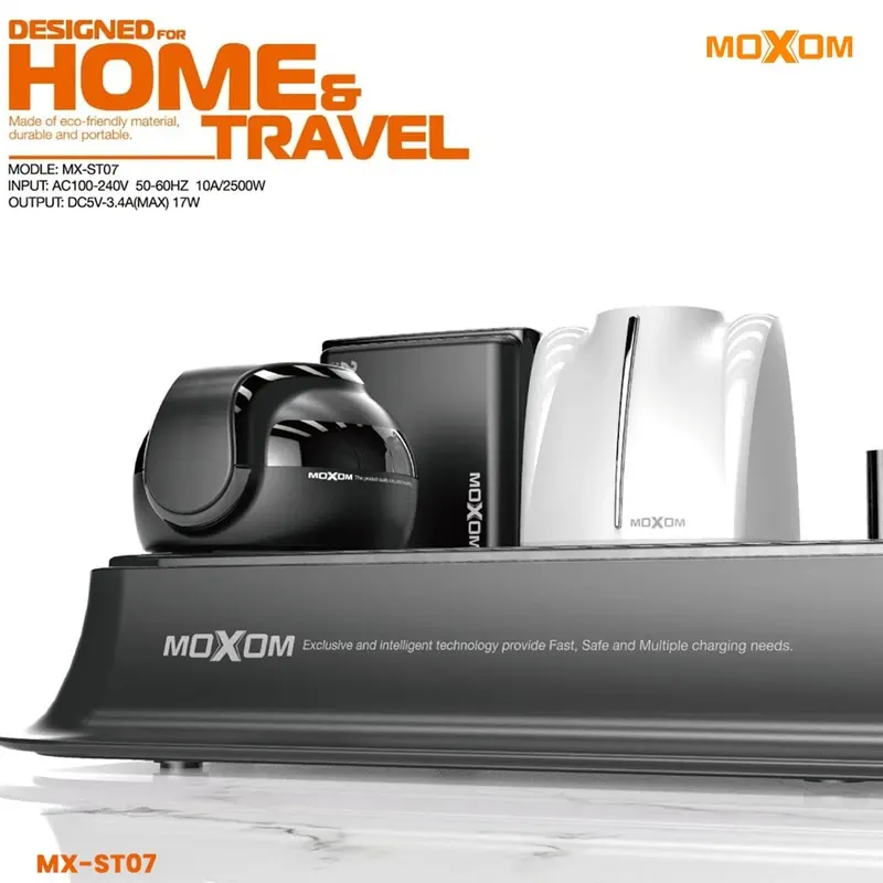 رابط USB و برق MOXOM MX-ST07 - تصویر ۵