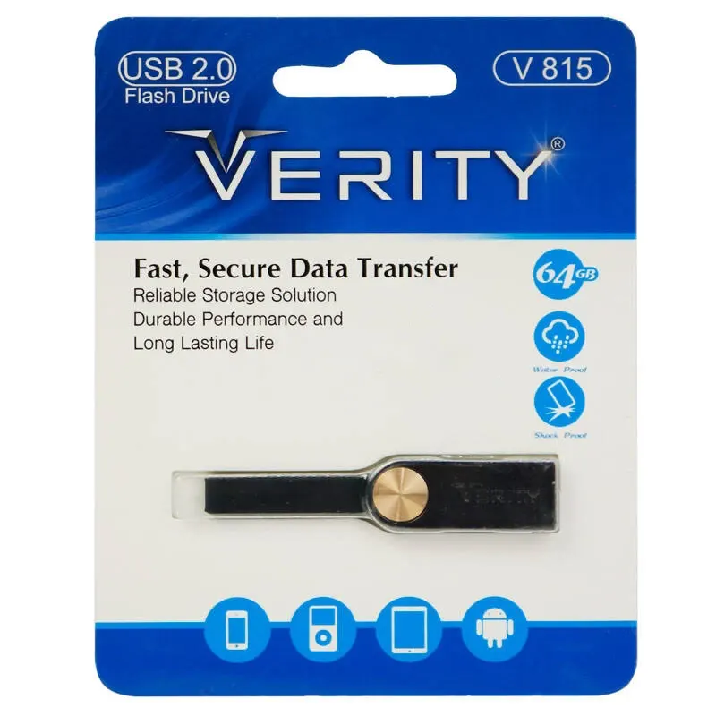 فلش مموری وریتی مدل V815 ظرفیت ۶۴ گیگابایت USB 2.0 - تصویر ۲