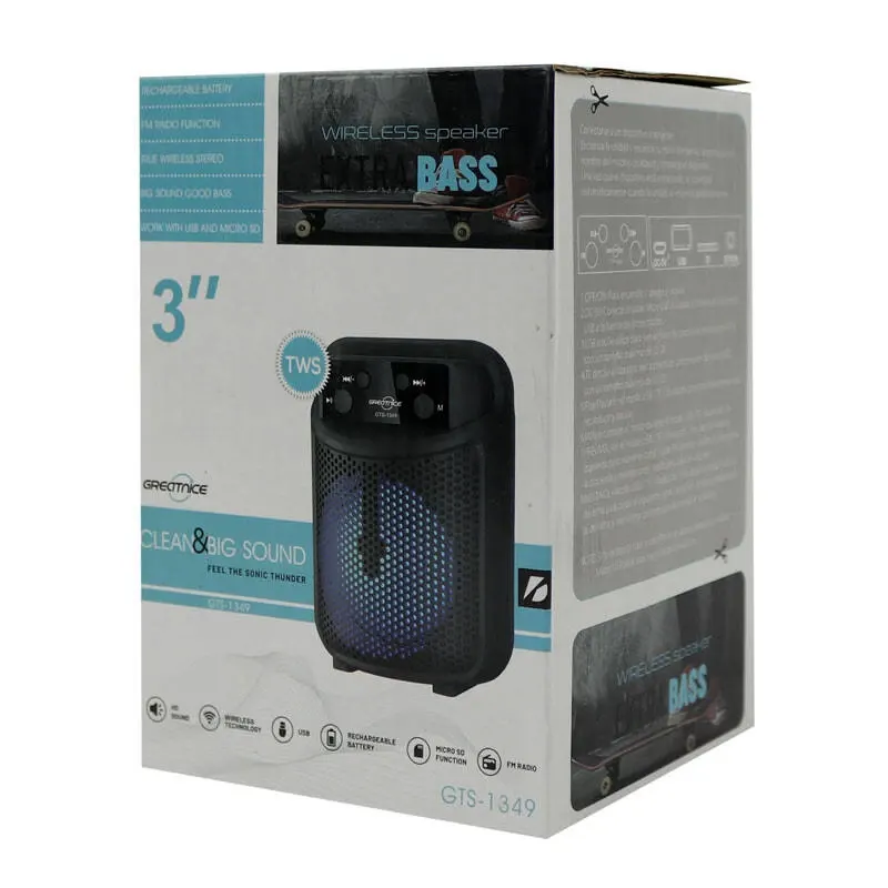 اسپیکر بلوتوثی گریت نایس مدل GTS-1349 - تصویر ۱