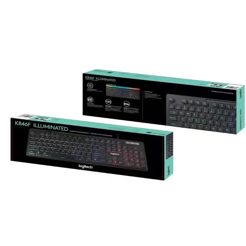 کیبورد گیمینگ لاجیتک مدل K846F با سیم - تصویر ۲