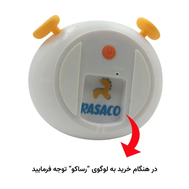 چراغ خواب شارژی کودک رساکو مدل جوجه کد ZH-129 - تصویر ۸